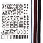 Essential Box Bundle Of Hardware & Zippers Gunmetal