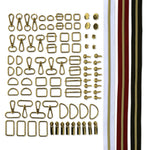 Essential Box Bundle Of Hardware & Zippers Gold