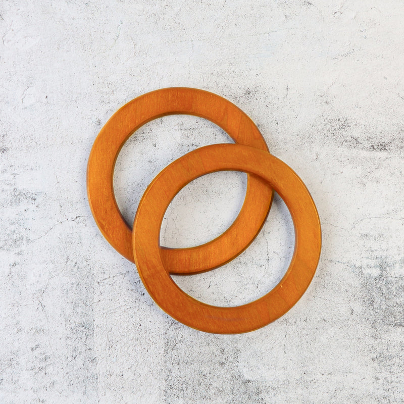 Two Wooden Handles Cinnamon