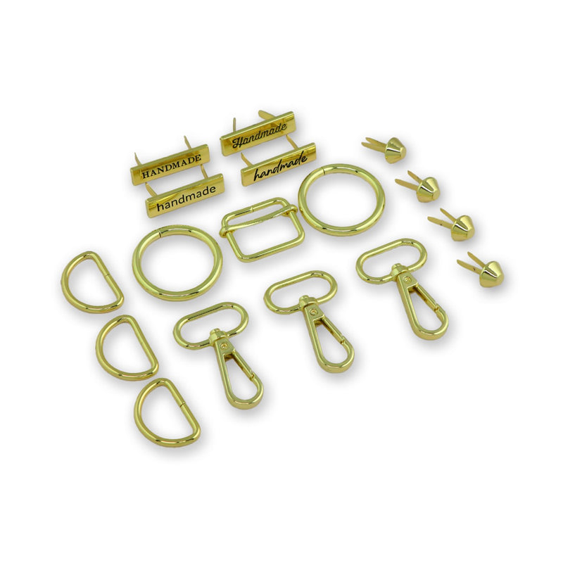 Making Bags: A Field Guide Book Hardware Kit Gold