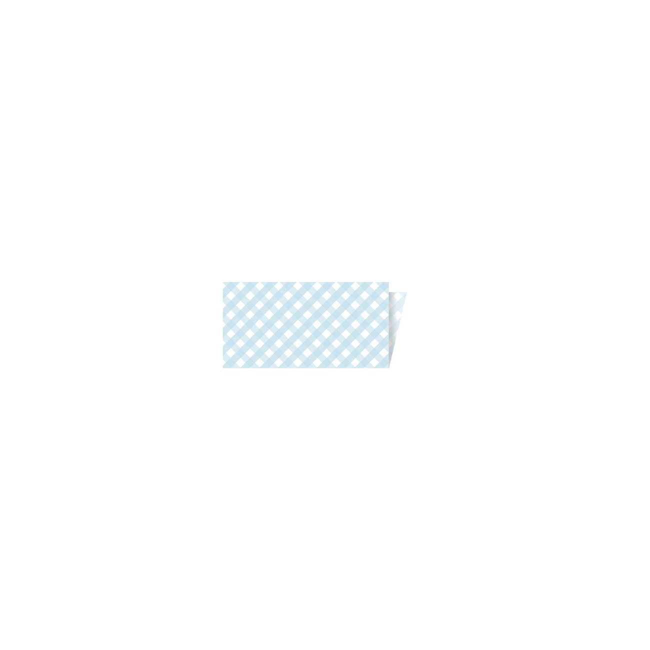 Riley Blake Designs Single-Fold Quilt Binding Micro Gingham Boy Blue
