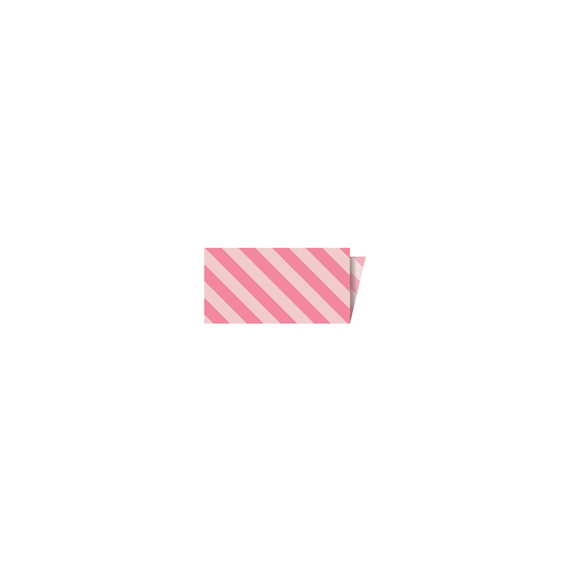 Riley Blake Designs Single-Fold Quilt Binding 1/8" Tonal Stripe Sugar Pink