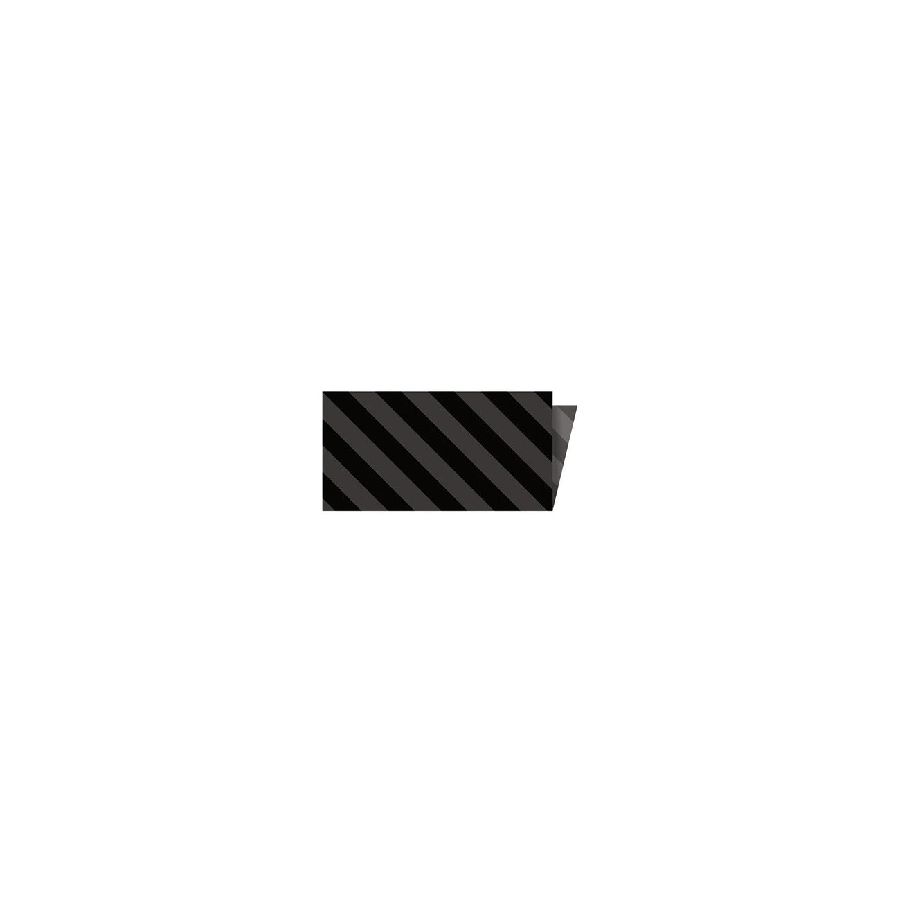 Riley Blake Designs Single-Fold Quilt Binding 1/8" Tonal Stripe Black