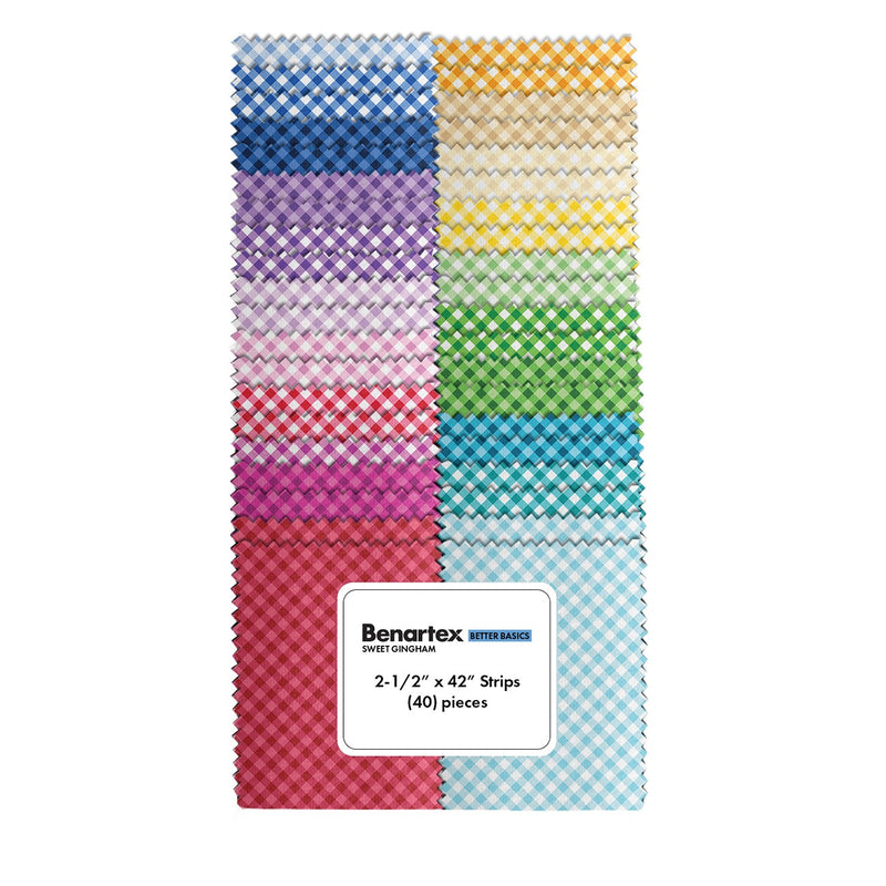 Sweet Gingham 2.5in Strips