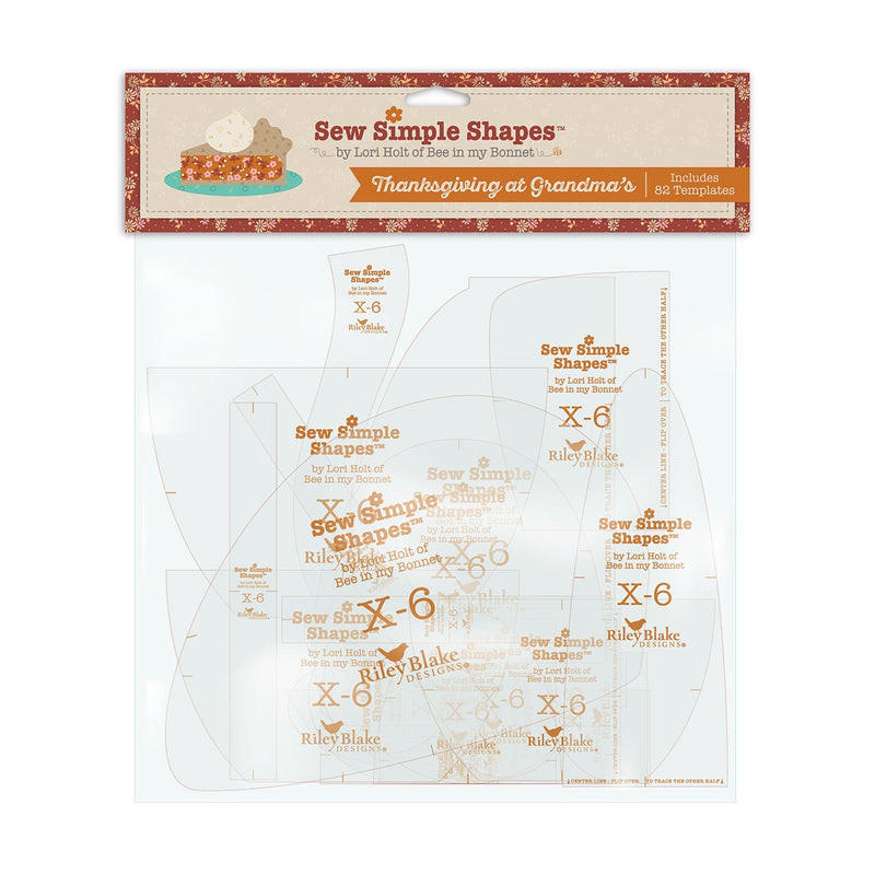 Lori Holt Thanksgiving at Grandma's Sew Simple Shapes™