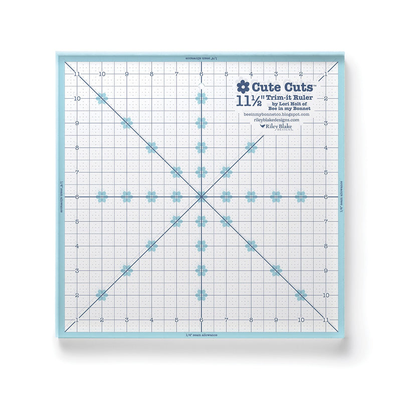 Lori Holt Cute Cuts Trim-it Ruler 11 1/2in x 11 1/2in