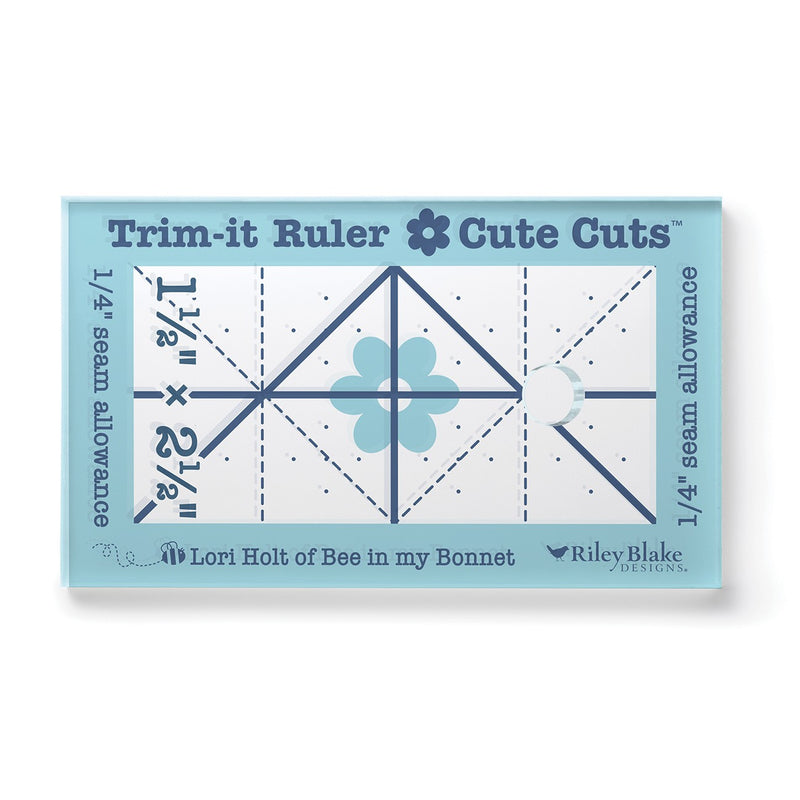Lori Holt Cute Cuts™ Trim-it™ Ruler 1 1/2in x 2 1/2in