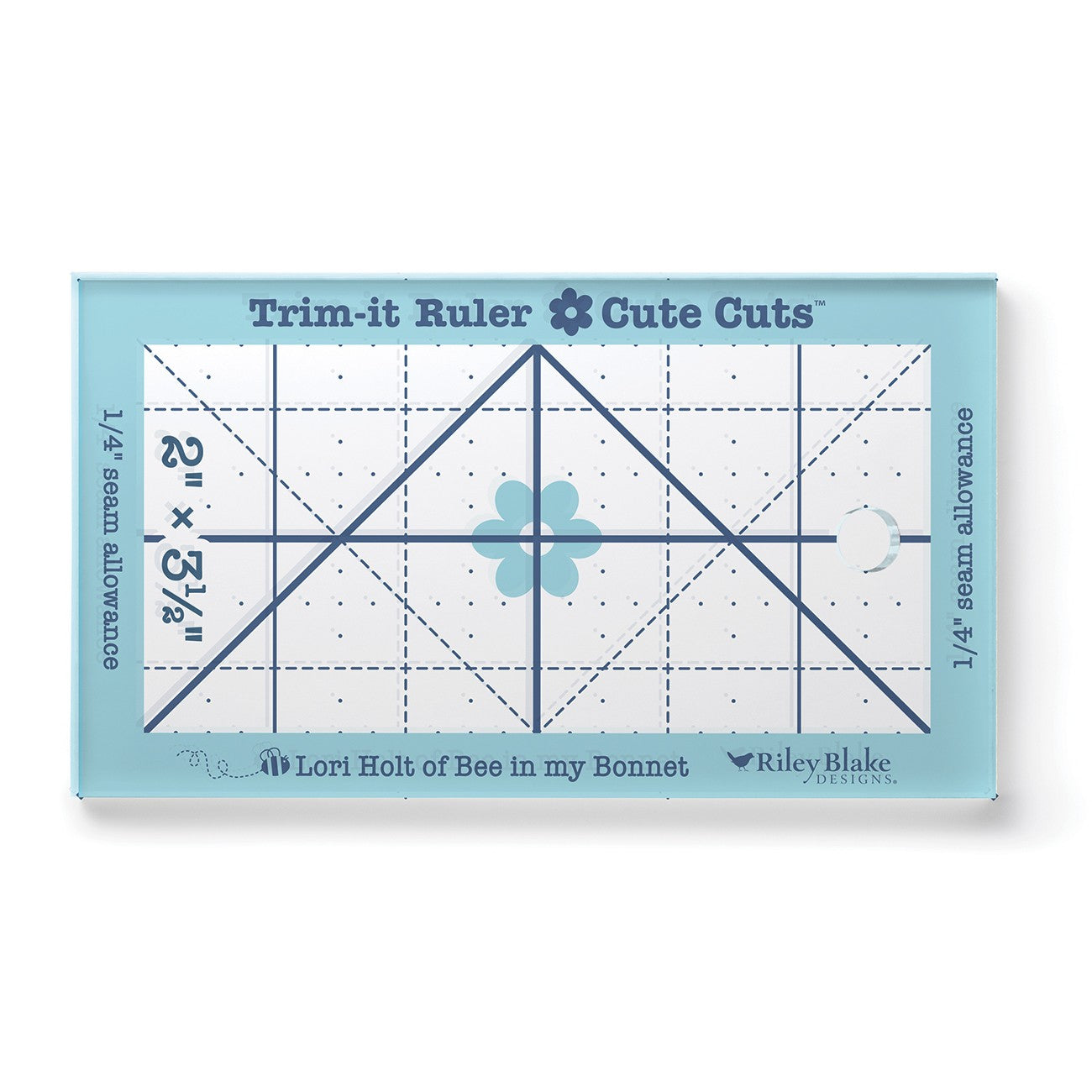 Lori Holt Cute Cuts™ Trim-it™ Ruler 2in x 3 1/2in