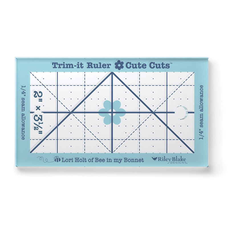 Lori Holt Cute Cuts™ Trim-it™ Ruler 2in x 3 1/2in