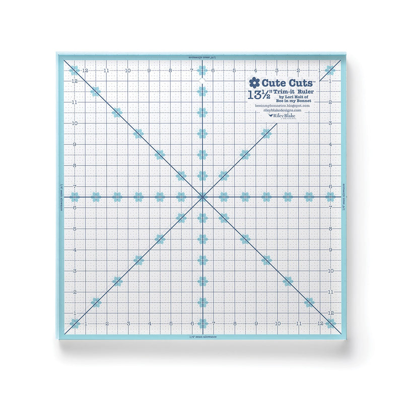 Lori Holt Cute Cuts™ Trim-it™ Ruler 13 1/2" x 13 1/2"