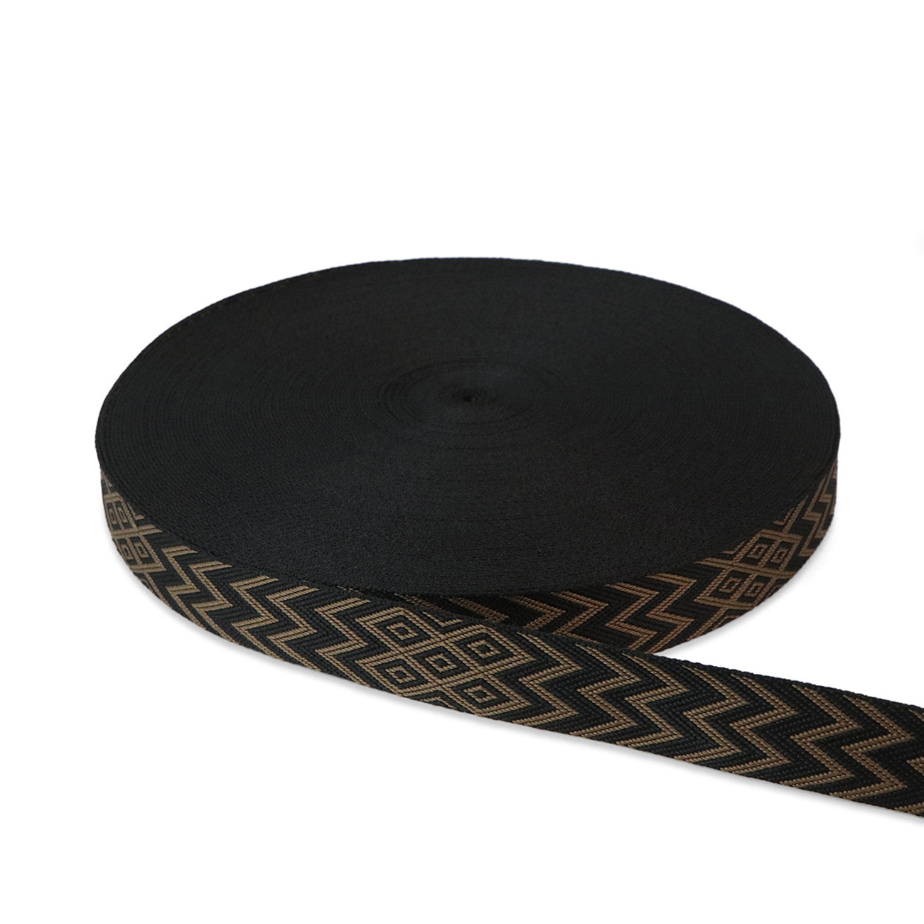 Artisan Black Brown Webbing 1-1/2in x 50 yd
