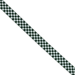 Checkerboard Green/White Webbing 1-1/2in x 3 Yd