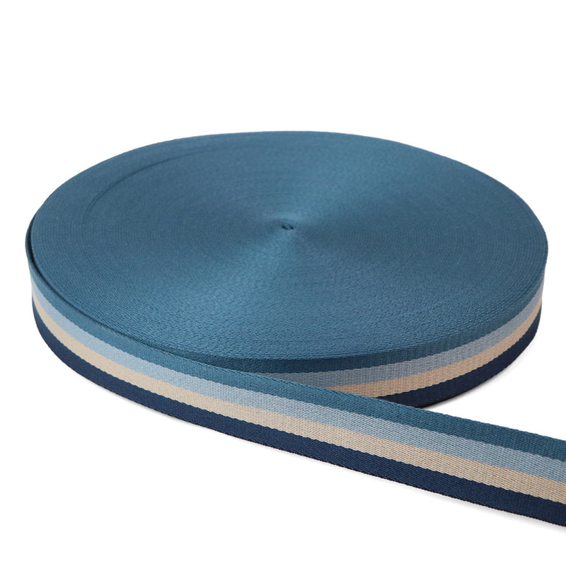 Striped Coastal Webbing 1-1/2in x 50yd