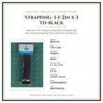 Product Specifications – Strapping- 1-1/2in x 3 yd-black
