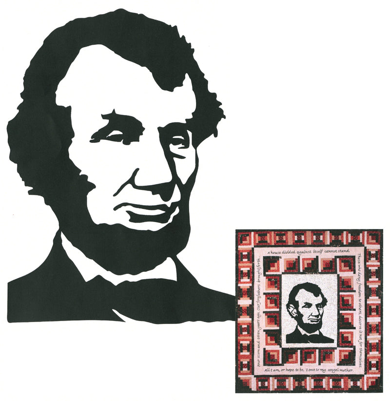 Abraham Lincoln Laser Cut Silhouette