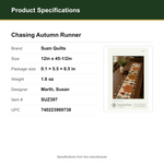 Product Specifications – Chasing Autumn Runner