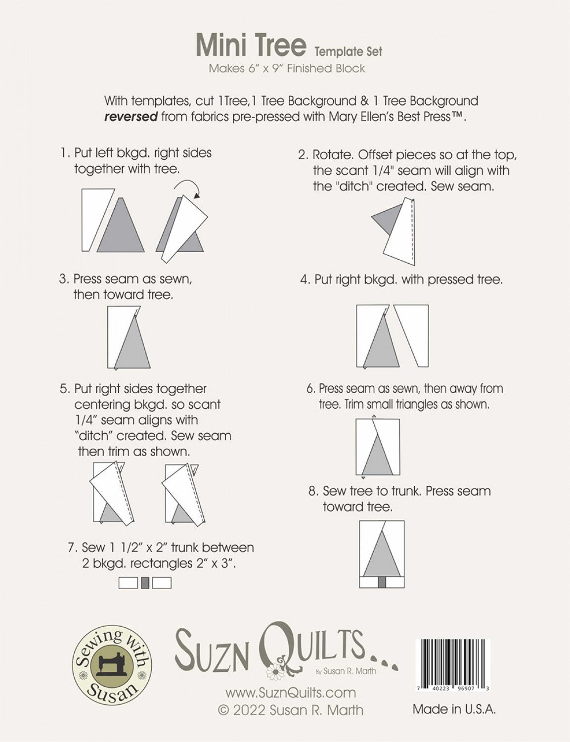 Mini Tree Template Set
