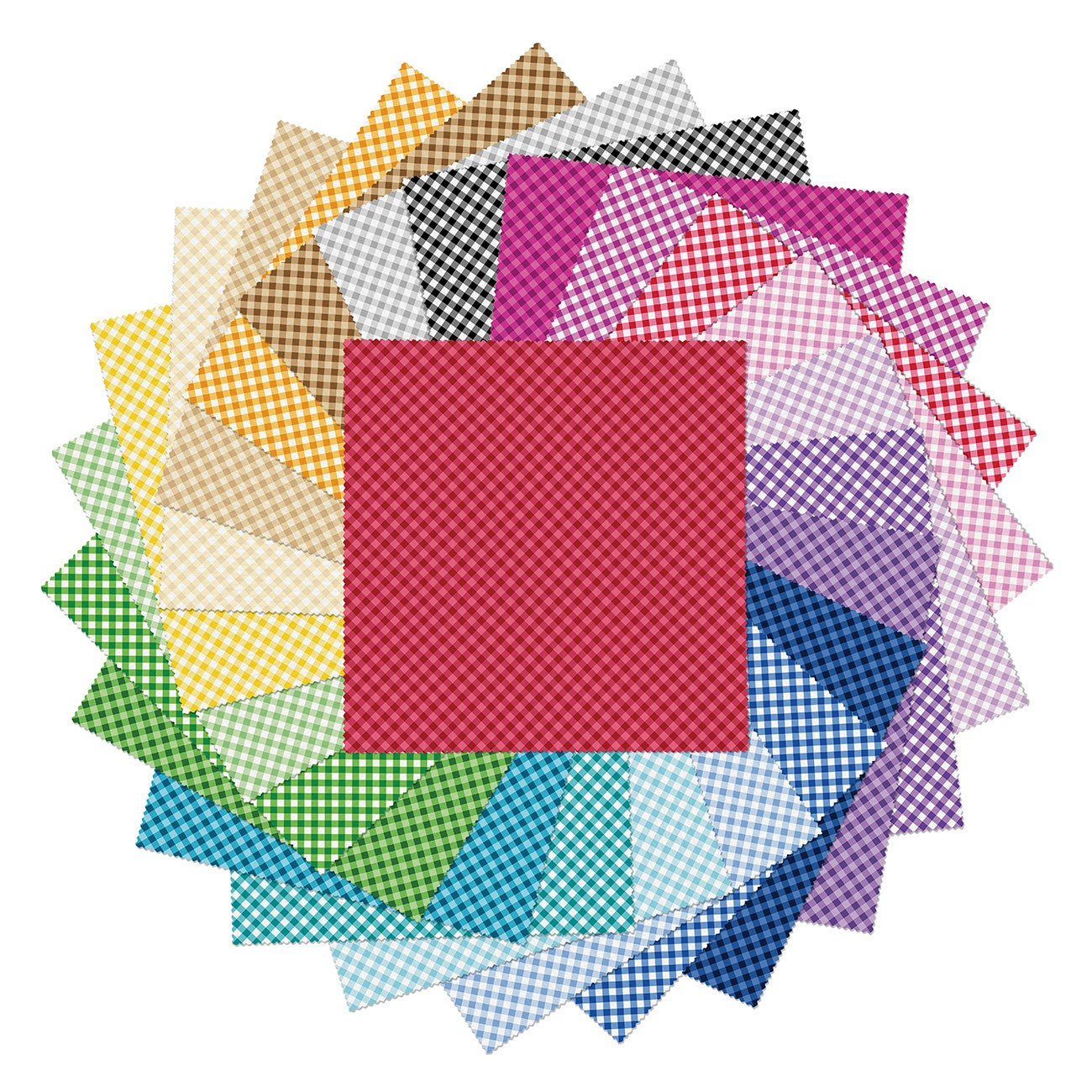 Sweet Gingham 10in Squares