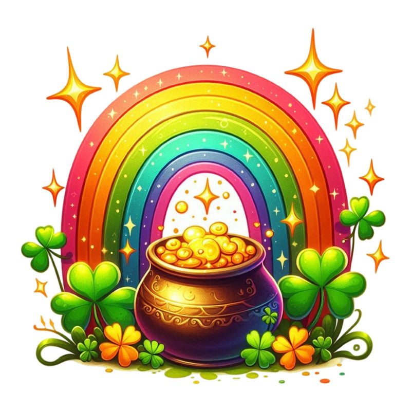 St. Patrick's Day Elements Fabric Panel 14