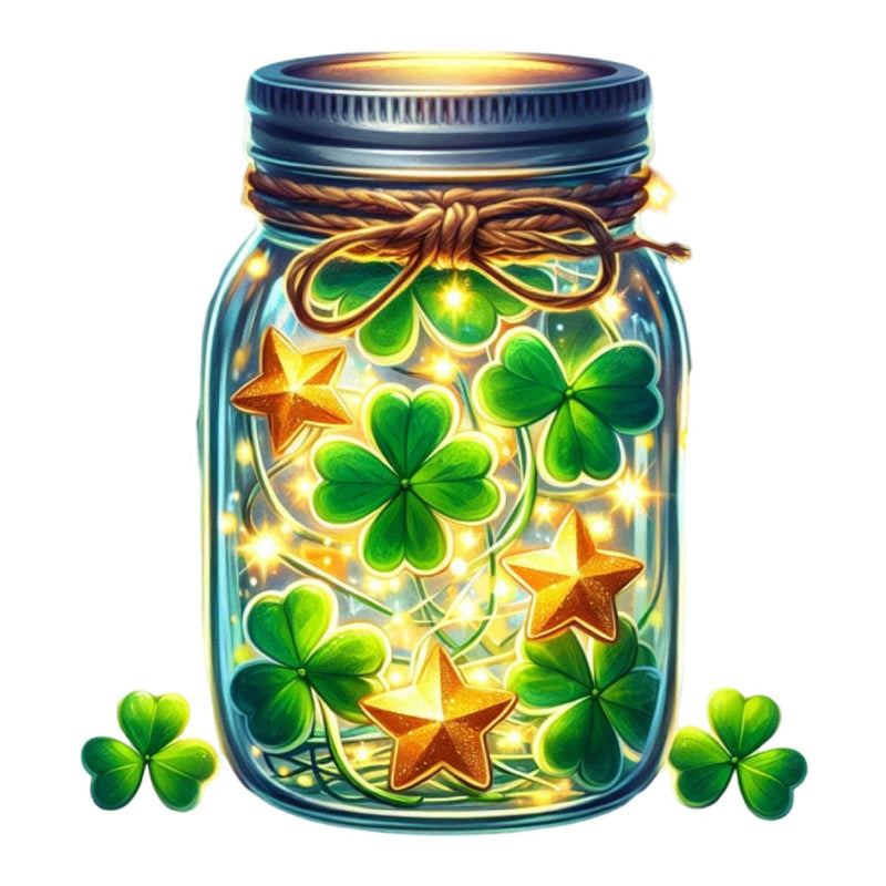 St. Patrick's Day Elements Fabric Panel 5