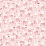 Pink Poodles Fit & Flare Dress