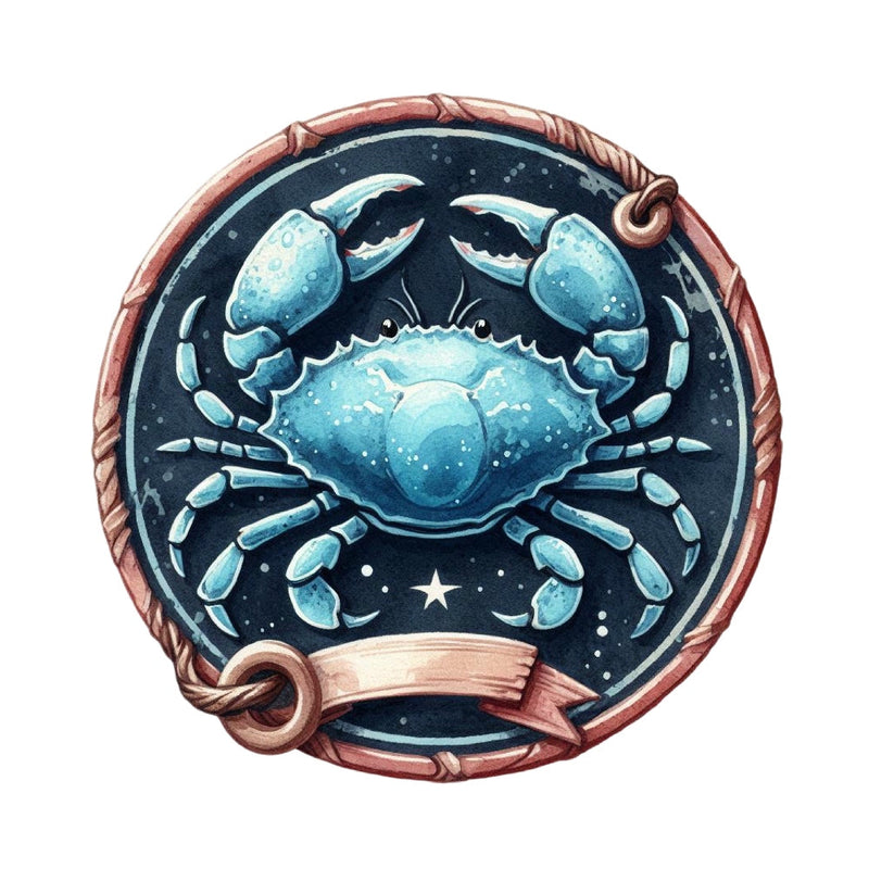 Summer Beach Round Fabric Panel 28