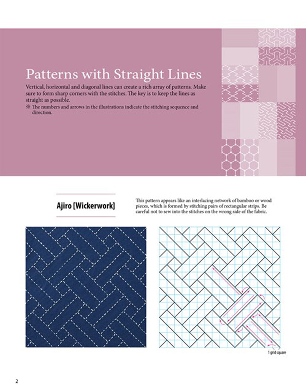Essential Sashiko: A Dictionary of the 92 Most Popular Patterns