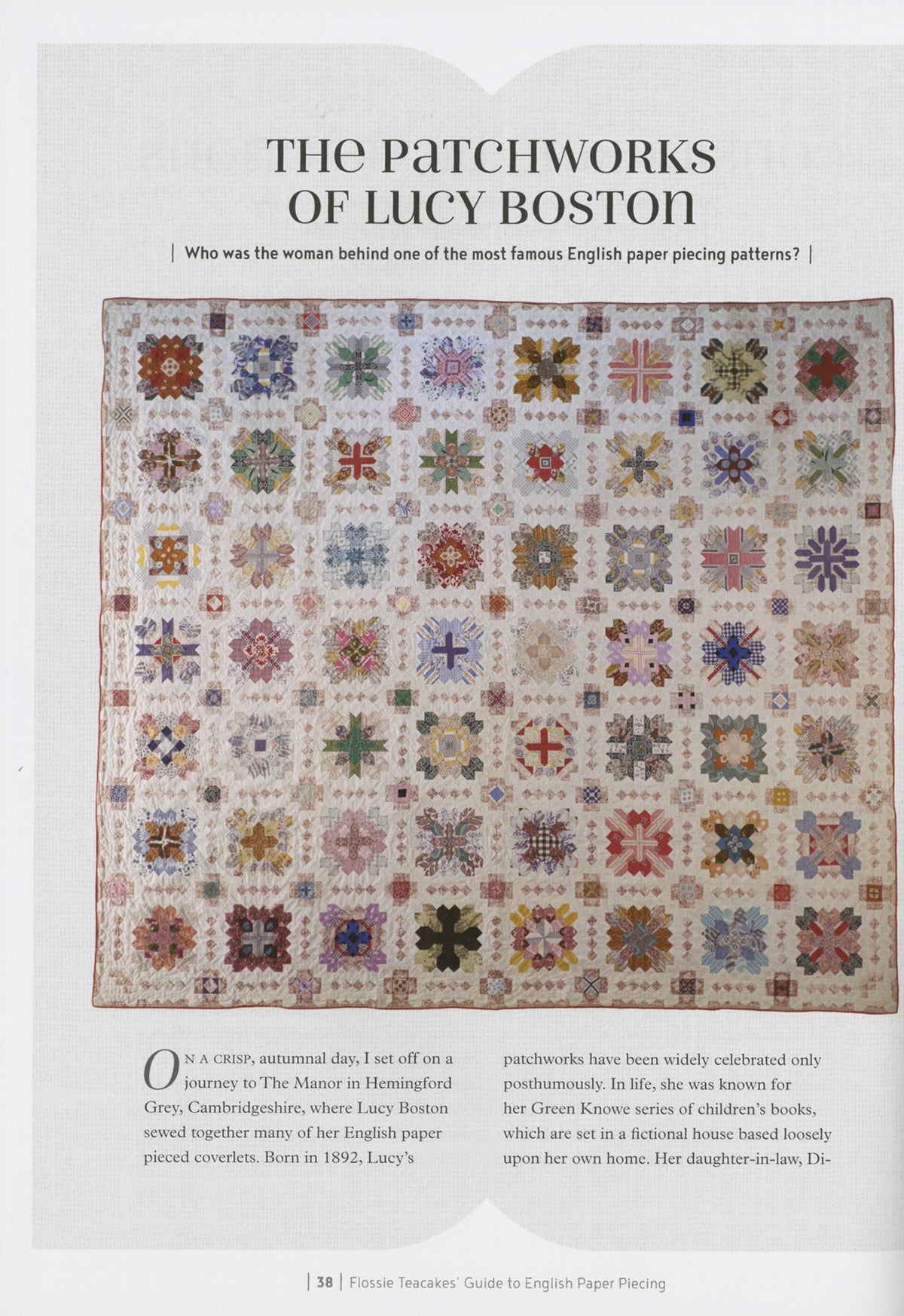 Flossie Teacakes Guide to English Paper Piecing