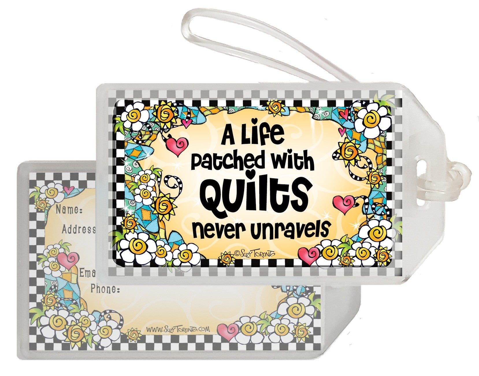 Never Unravels Bag Tag