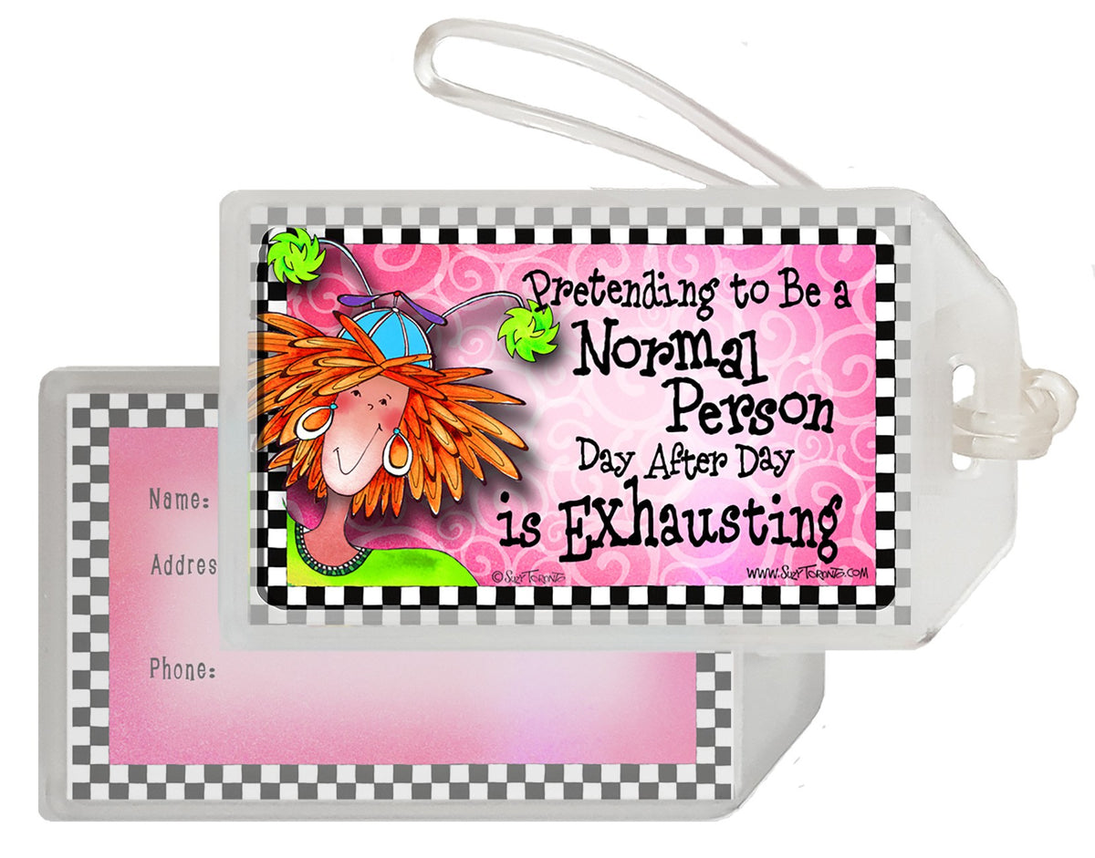 Pretending Luggage Tag