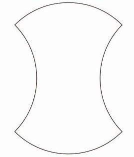 4in Apple Core Template