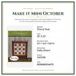 Product Specifications – Make it Mini October