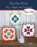 Bitty Barn Blocks July Septmeber