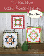 Bitty Barn Block October December
