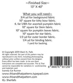 Scaredy Cat Table Runner