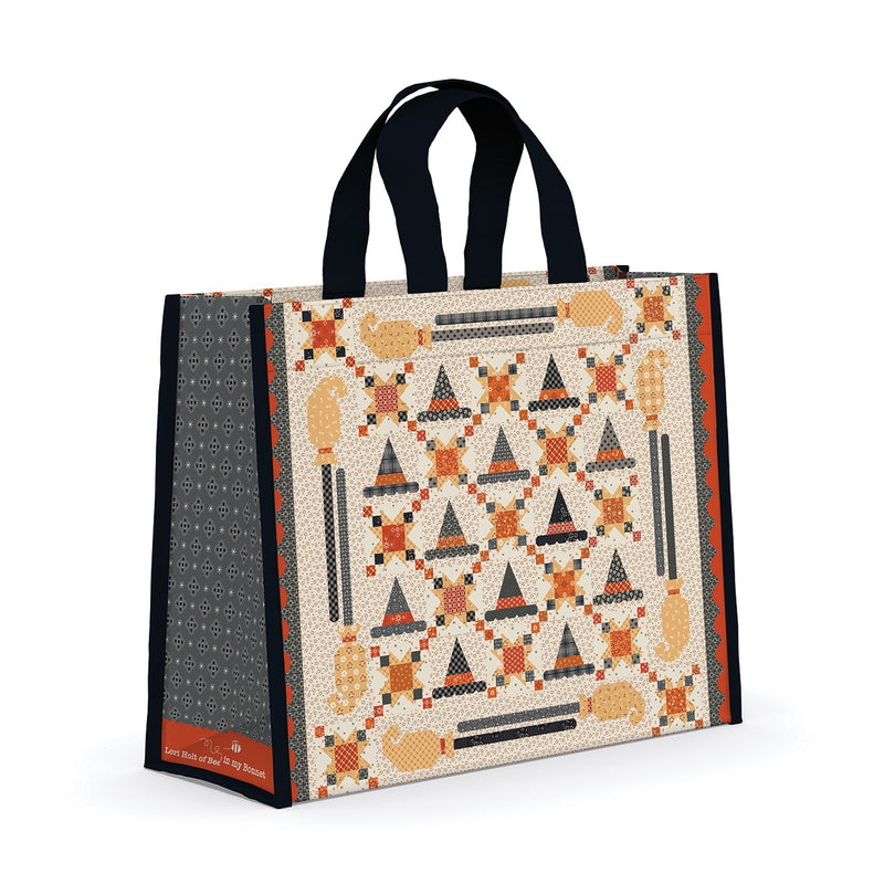 Lori Holt Midnight Ride Trick-or-Treat Tote