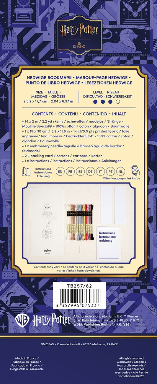 HP Hedwig Bookmark Kit