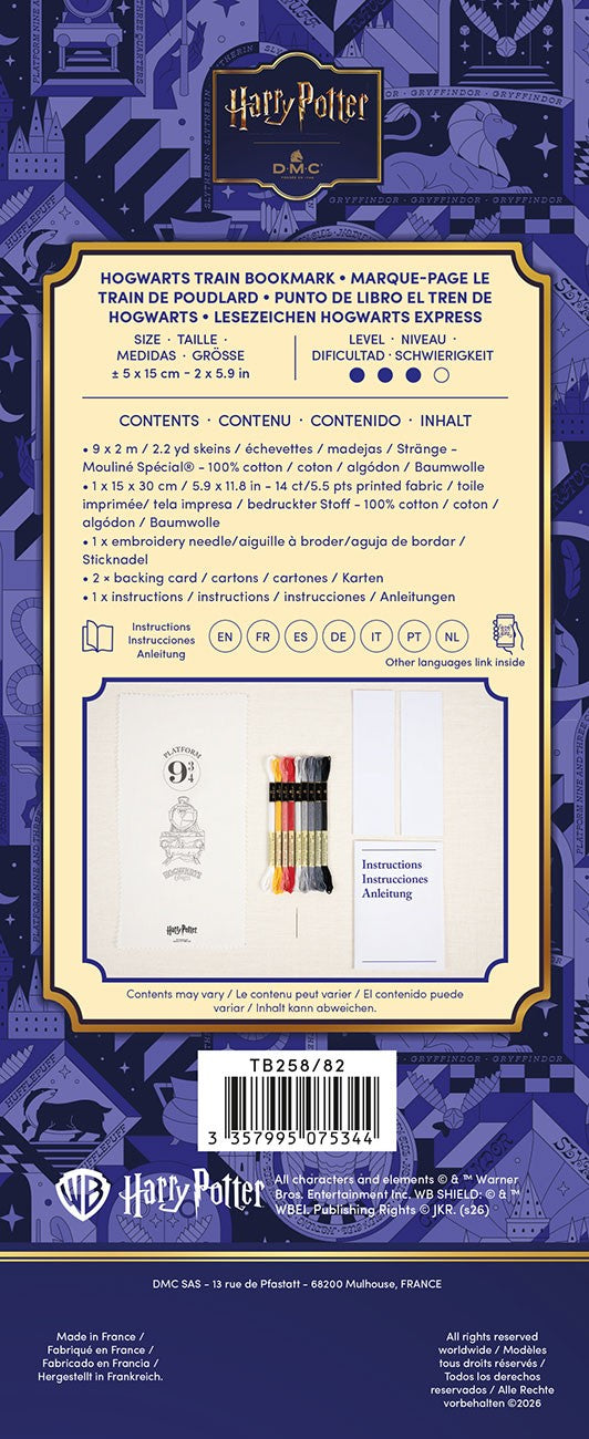 HP Hogwarts Train Bookmark Kit