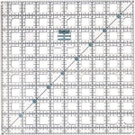 Ruler 9-1/2in x 9-1/2in