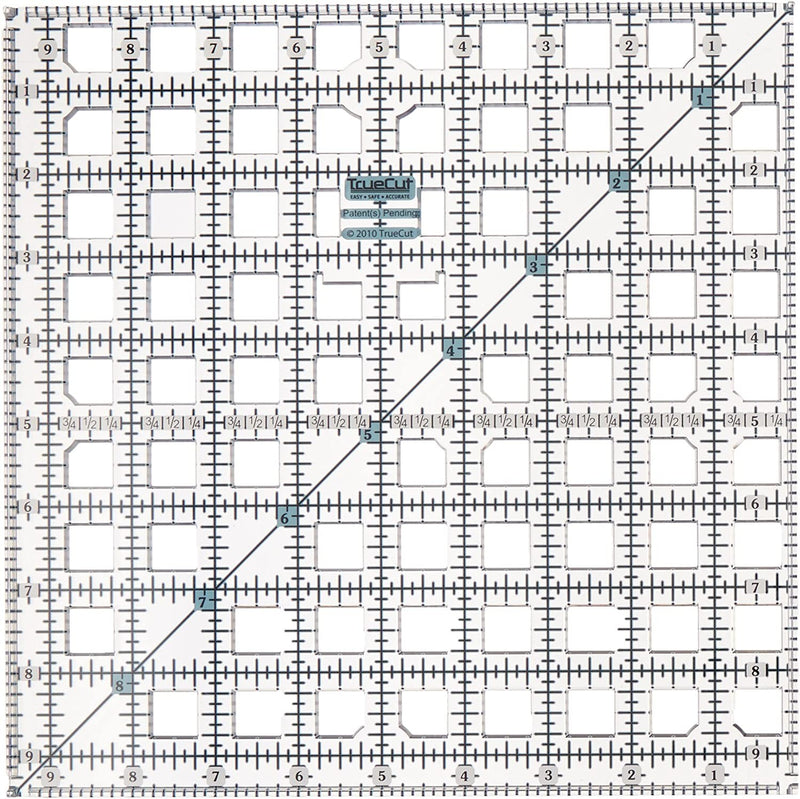 Ruler 9-1/2in x 9-1/2in