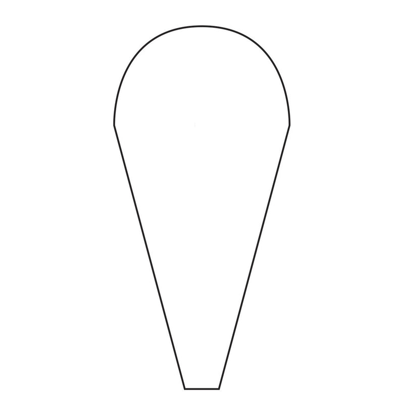 2in Rounded Dresden Template