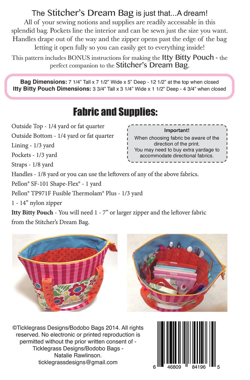 Stitcher's Dream Bag