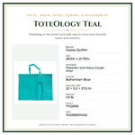 Product Specifications – ToteOlogy Teal