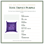 Product Specifications – Tote Trivet Purple