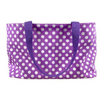 Gypsy Tote Purple Dot