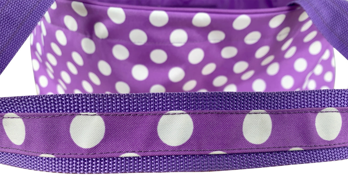 Gypsy Tote Purple Dot