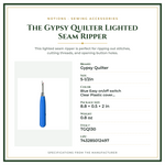 Product Specifications – The Gypsy Quilter Lighted Seam Ripper