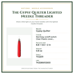 Product Specifications – The Gypsy Quilter Lighted Needle Threader