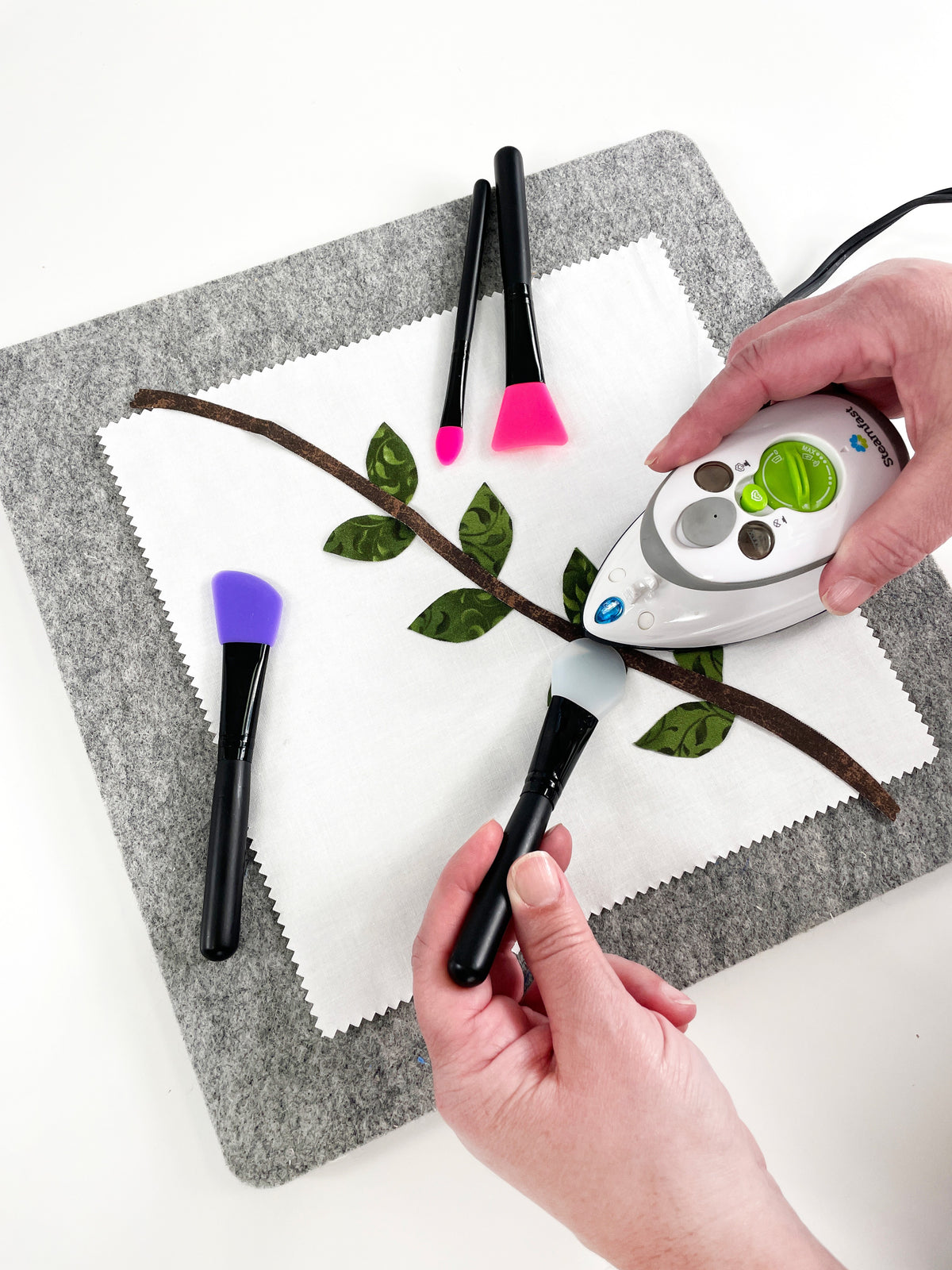 The Gypsy Quilter Position and Press Quilting  and Sewing Silicone Tools 4ct