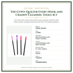 Product Specifications – The Gypsy Quilter Every Nook and Cranny Cleaning Tools 4ct
